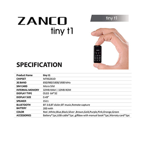 ZANCO TINY T1