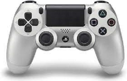 Dualshock 4 PS4 Silver Controller